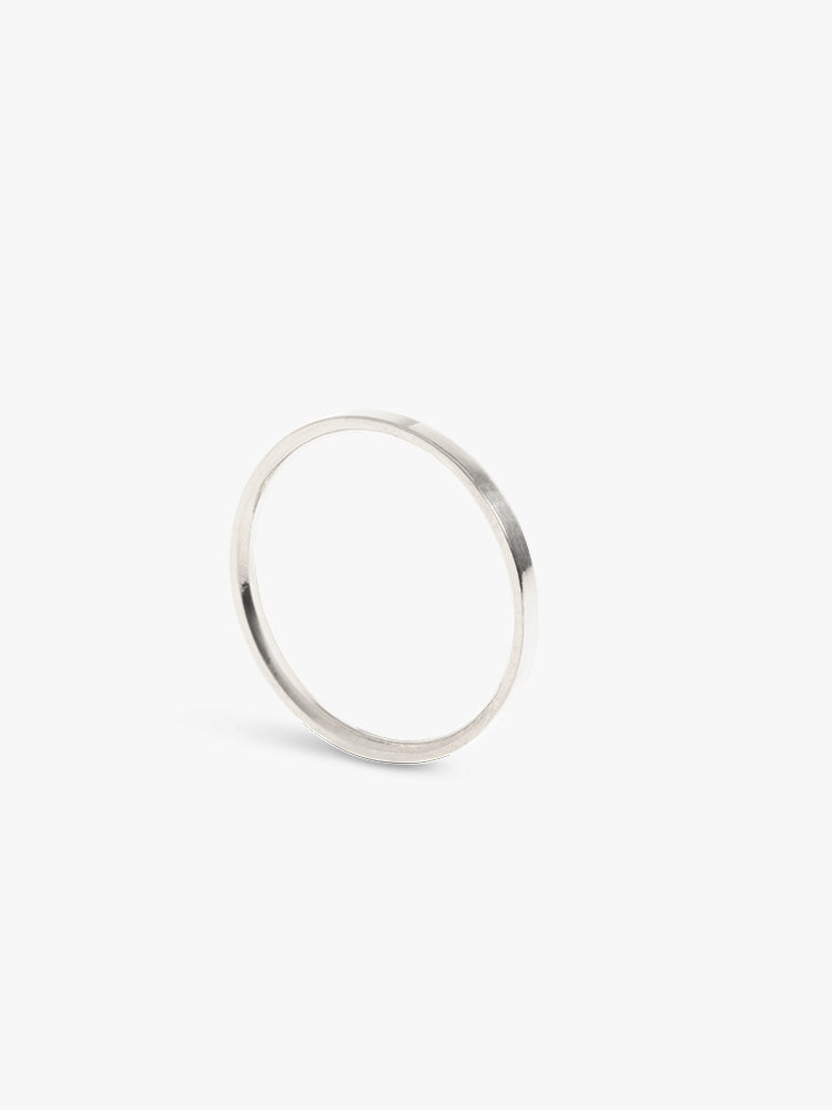 Ring Facet S Silver, made by The Boyscouts.