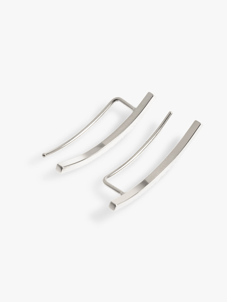 Earpiece Phase silver, made by The Boyscouts.