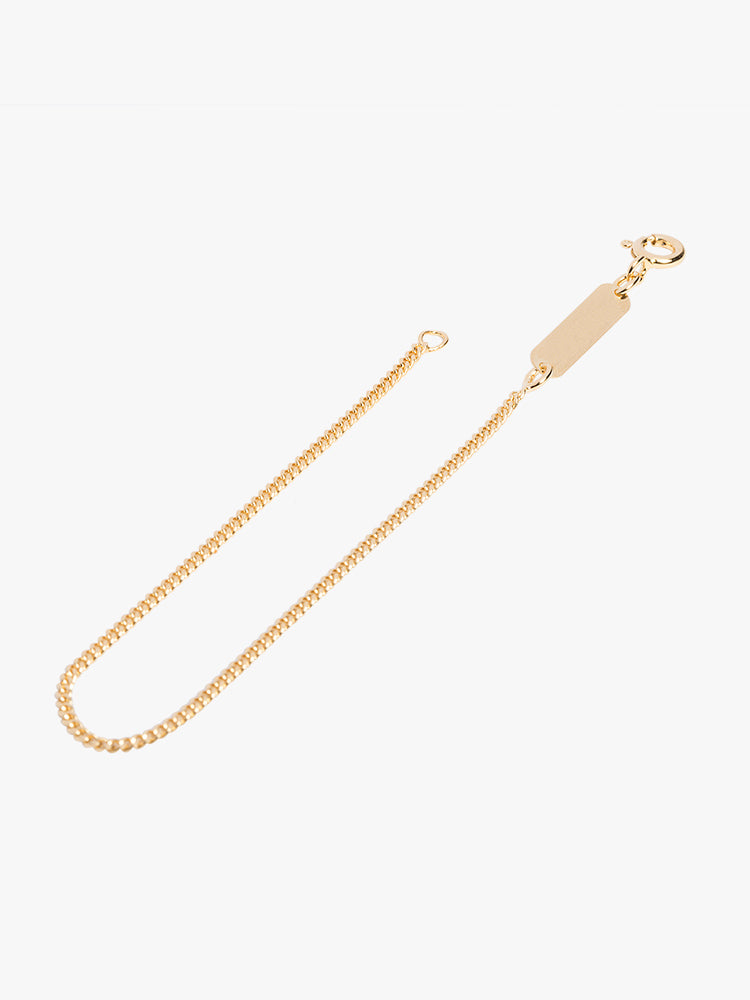 Bracelet Facet Cable 1,6 mm 14kt Solid Gold