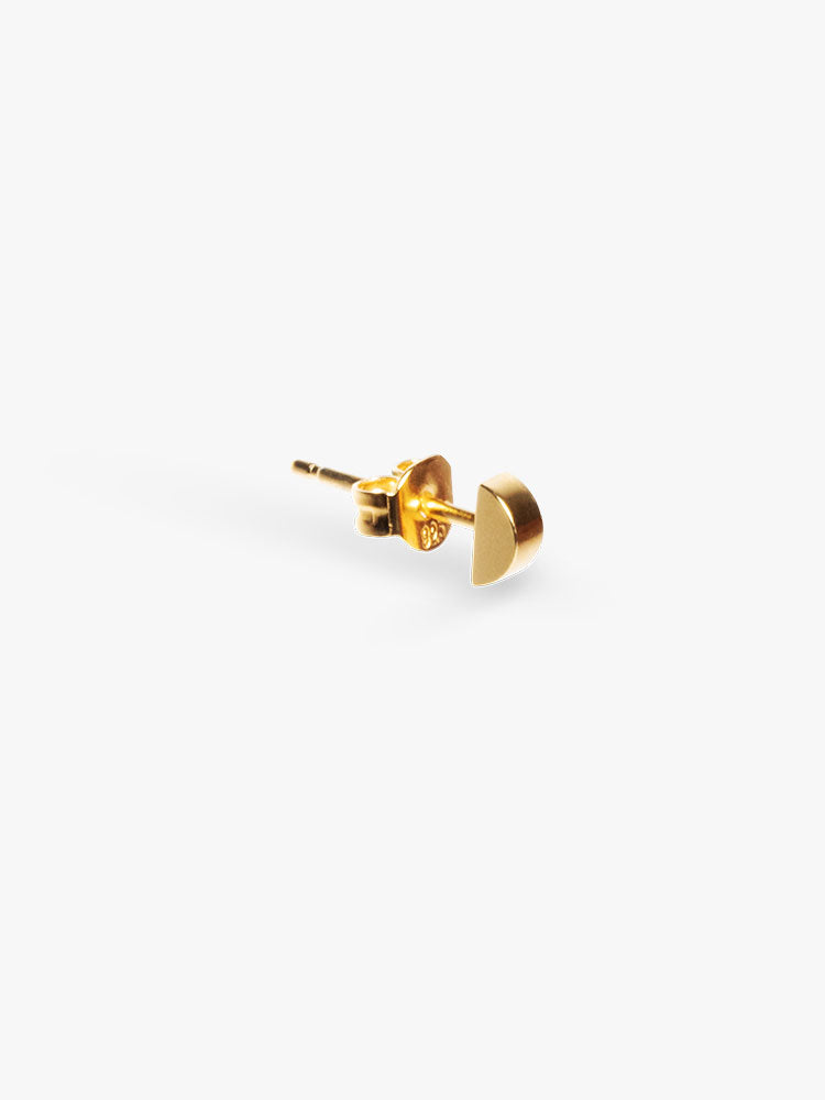 Earring Bit Nail 14kt Solid Gold
