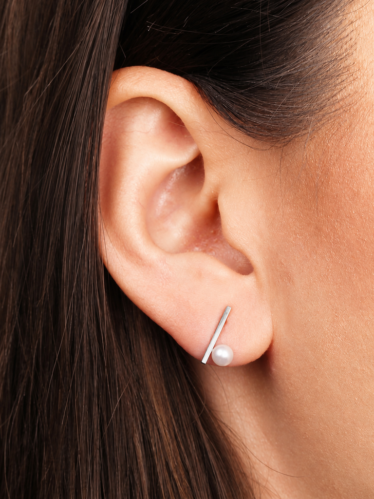 Earring Frontier L Pearl