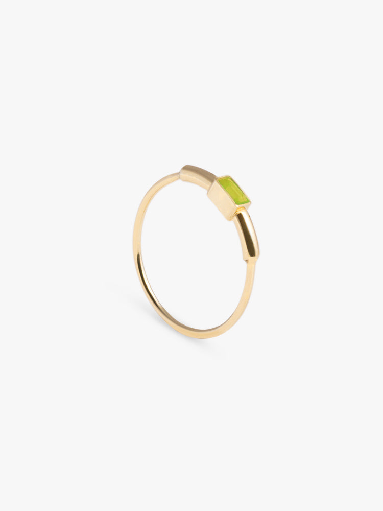 Ring Sprint Peridot 14kt Solid Gold