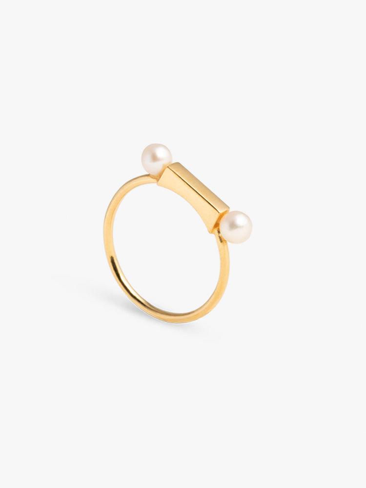 Ring Frontier Pearl 14kt Solid Gold