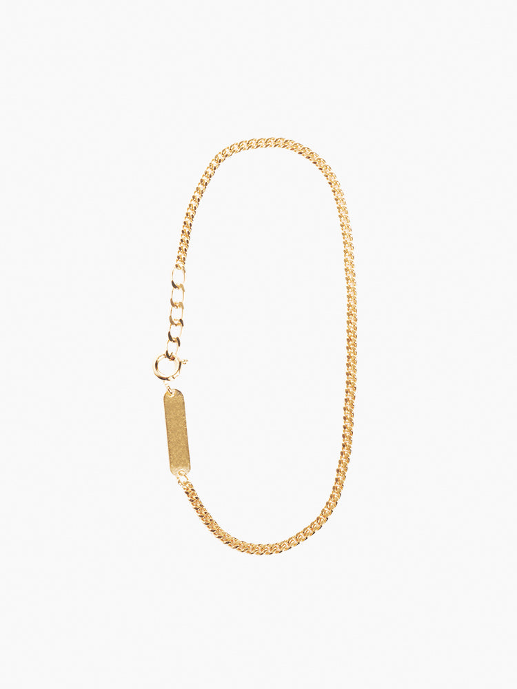 Bracelet Facet Cable 2,5 mm 14kt Solid Gold